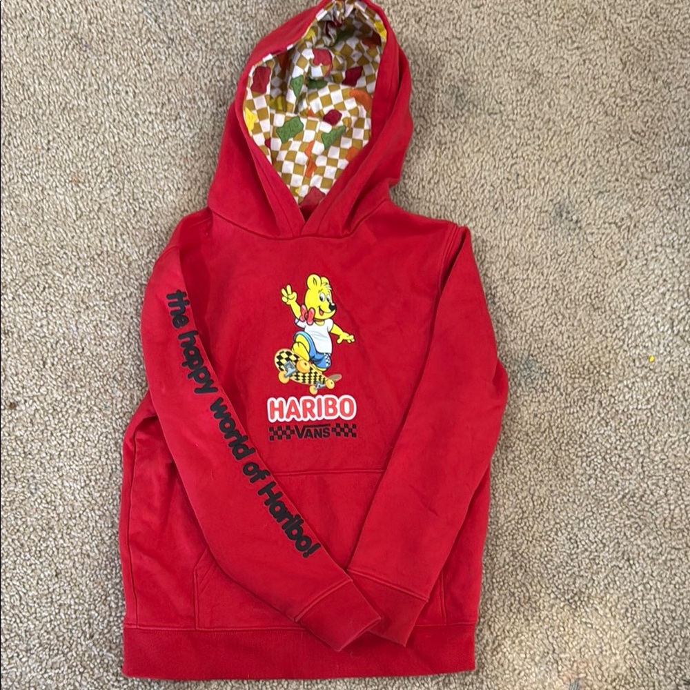 Vans Gummy Bear Haribo Red Kids Hoodie